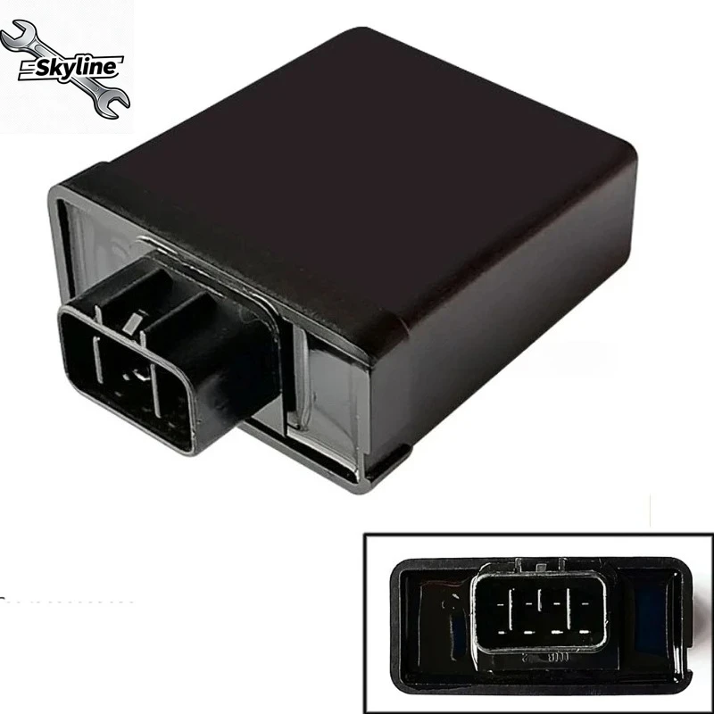 Motorcycle Parts 8 PIN Ignition Ignite System Unit Racing ZY100 JOG100 RS100 RSZ100 Scooter Moped Black