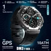 軍事 GPS スマートウォッチ 1.43 