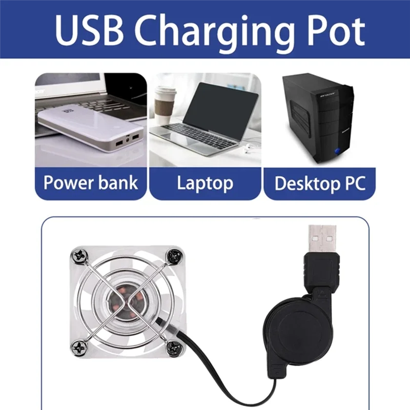 Cooler USB Charging Magnetic Mini Mobile Phone Cooling Fan Radiator Turbo Hurricane Shockproof Game Companion