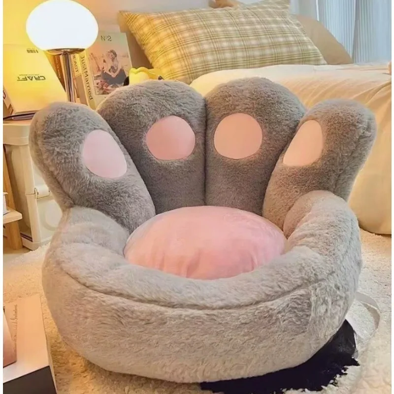 Cat claw seat cushion on the ground lazy sofa tatami futon bedroom household bay window bedside carpet office sedentary