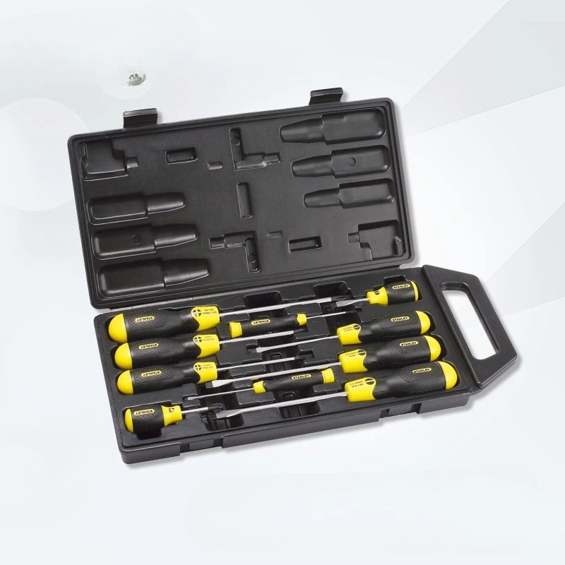 

10-Piece screw batch set, screwdriver set tool box 65-005C-23