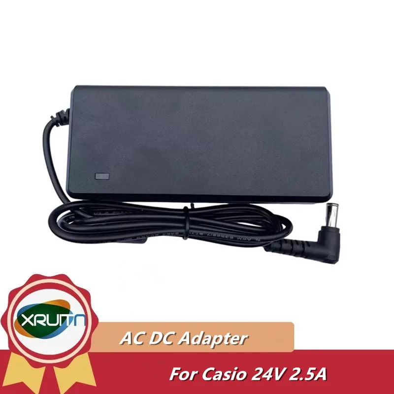 24V 2.5A 60W AD-E24250LW AC Adapter Charger for Casio AP-470 PX-A800 AP-650 PX-758 PX-780 CT-X5000 CT-X5100 Power Supply Cord
