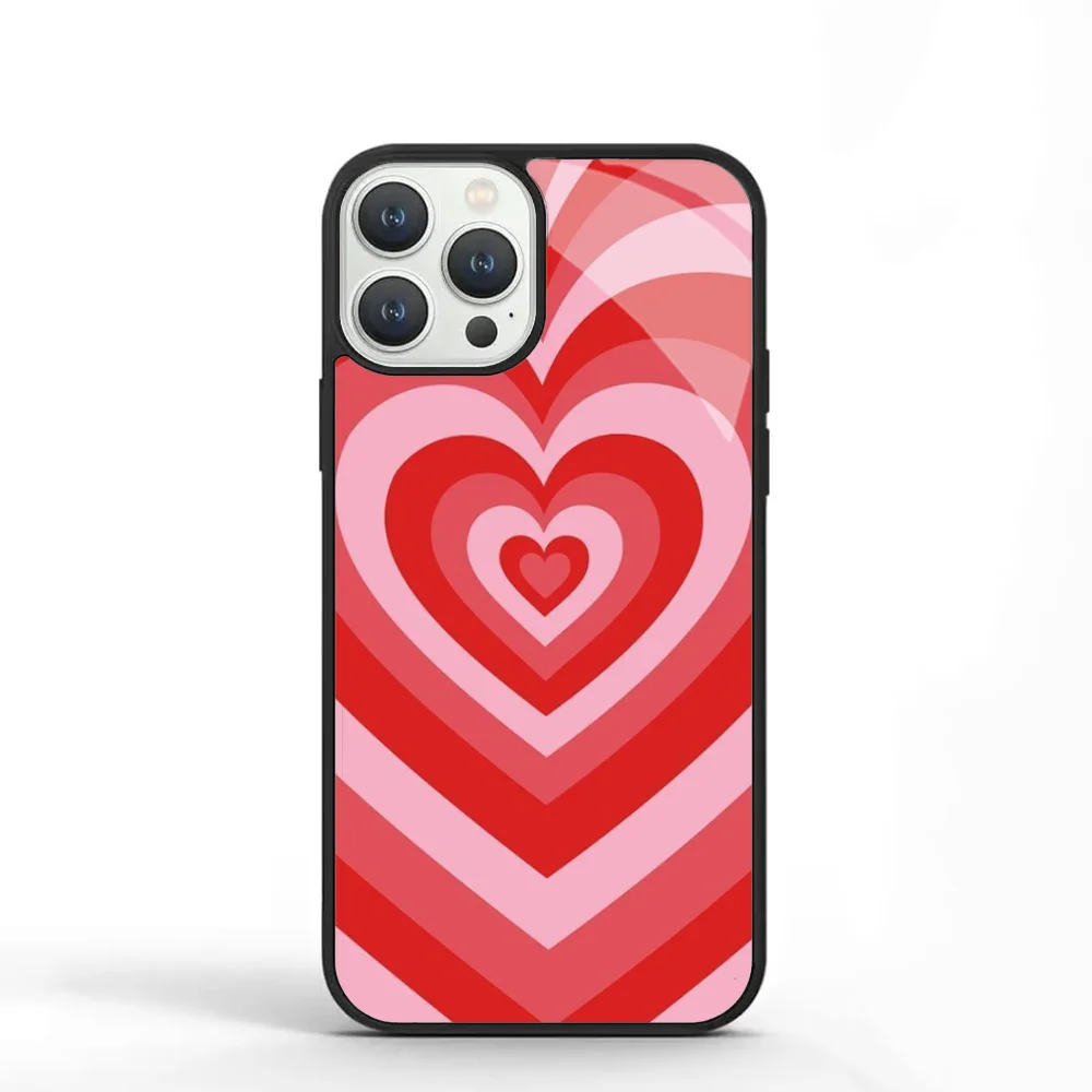 Abstract Swirl Pattern Phone Case For IPhone 11 12 13 14 15 Plus Pro Max Mirror Acrylic PC TPU Cover