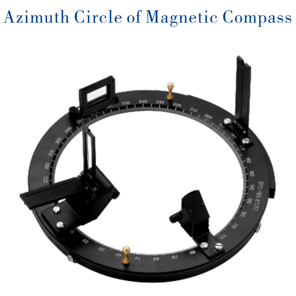 Marine Navigation Azimuth Circle GFC-165 GFC-190 Brass Telescopic Azimuth Circle Magnetic Compass