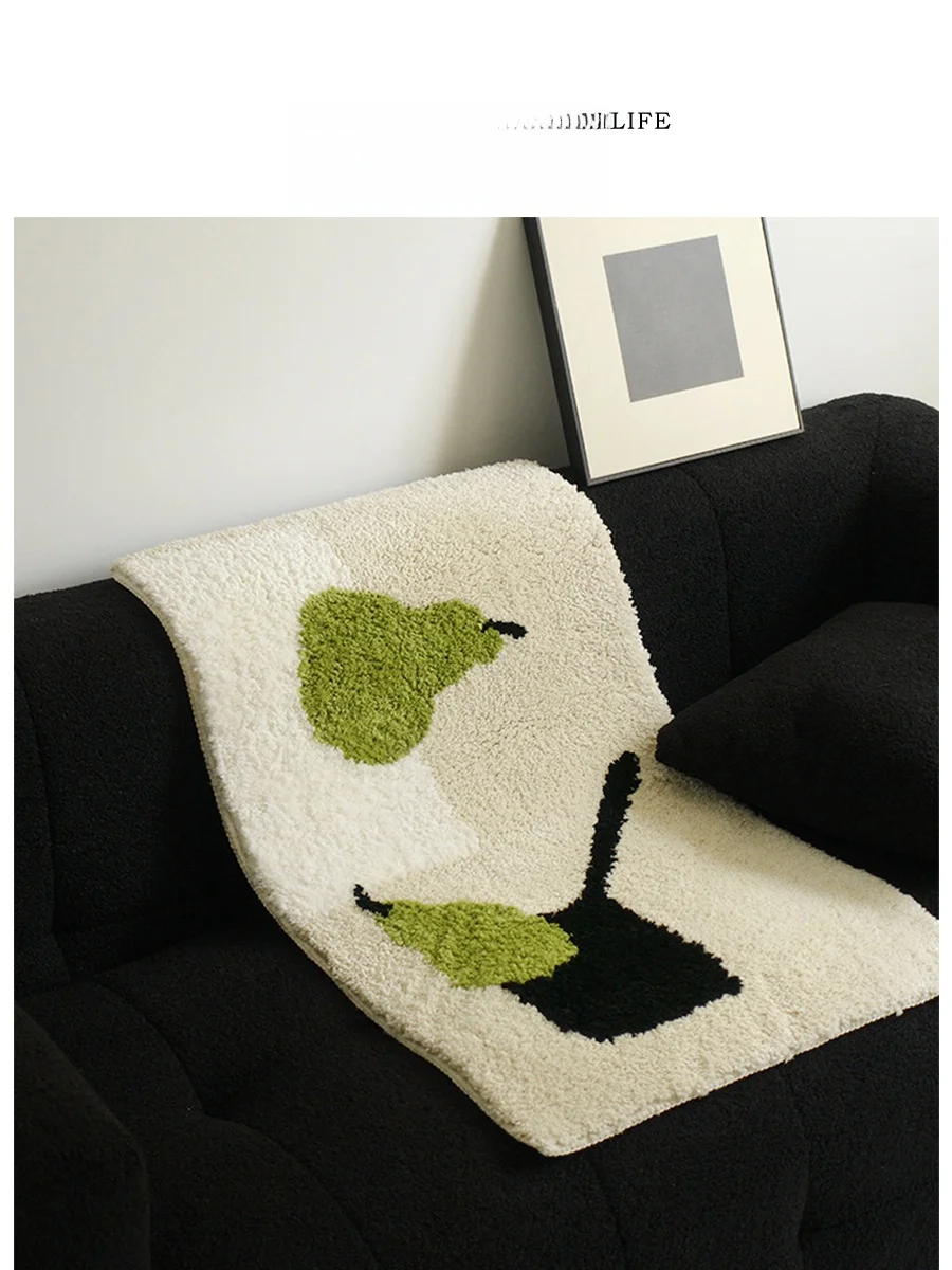 

Коврик для гостиной Tlife Floing: легкий в уходе, противоскользящий, для домашнего использования, прочный и удобный напольный покрыттв для пола.