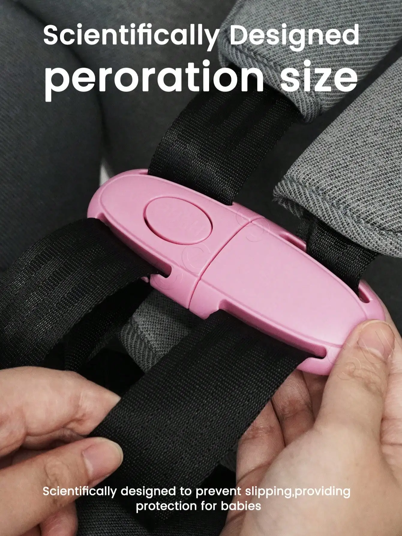 1PC/2PCS Universal Seat Chest Harness Clip - Anti EscapeBaby & Kids Seat Safety Buckle Lock, Adjustable Guard For Strollers