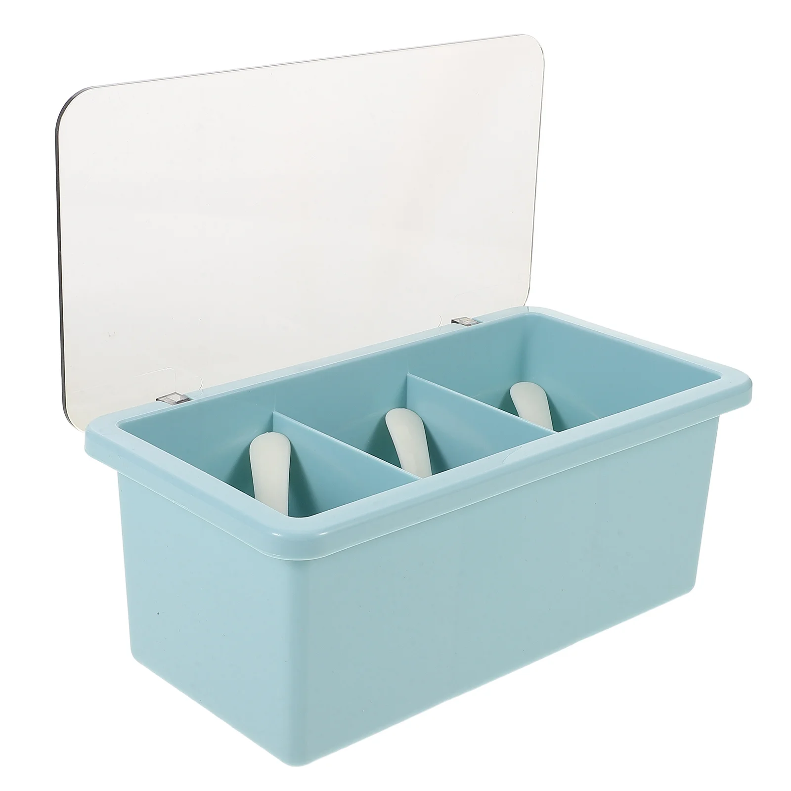 

Condiment Storage Box Jar Spices Pots Kitchen Seasoning Organizer for Pantry Container