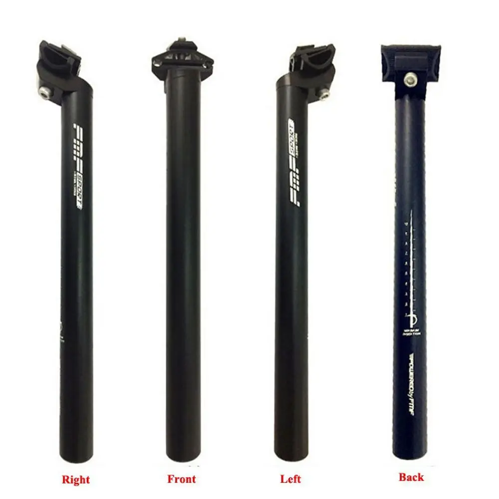 Part Shock Absorption MTB Bicycle 350mm 450mm Aluminum Alloy Seat Tube Bike Saddle Pole 25.4 27.2 28.6mm Bicycle Seat Post