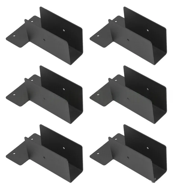 Cross-border TEMU metal pergola kit - upper mounting bracket - modular size pergola hardware is 2x4