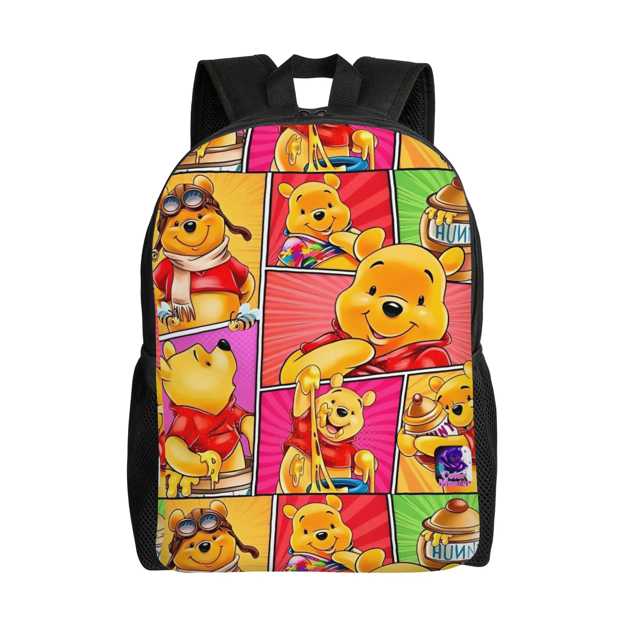 

Рюкзак с персонажами Винни-Пуха: Тигр, Иа-Иа, Донки, Пиглет, Пиг. Унисекс, большие эстетичные школьные рюкзаки, рюкзаки для колледжа.