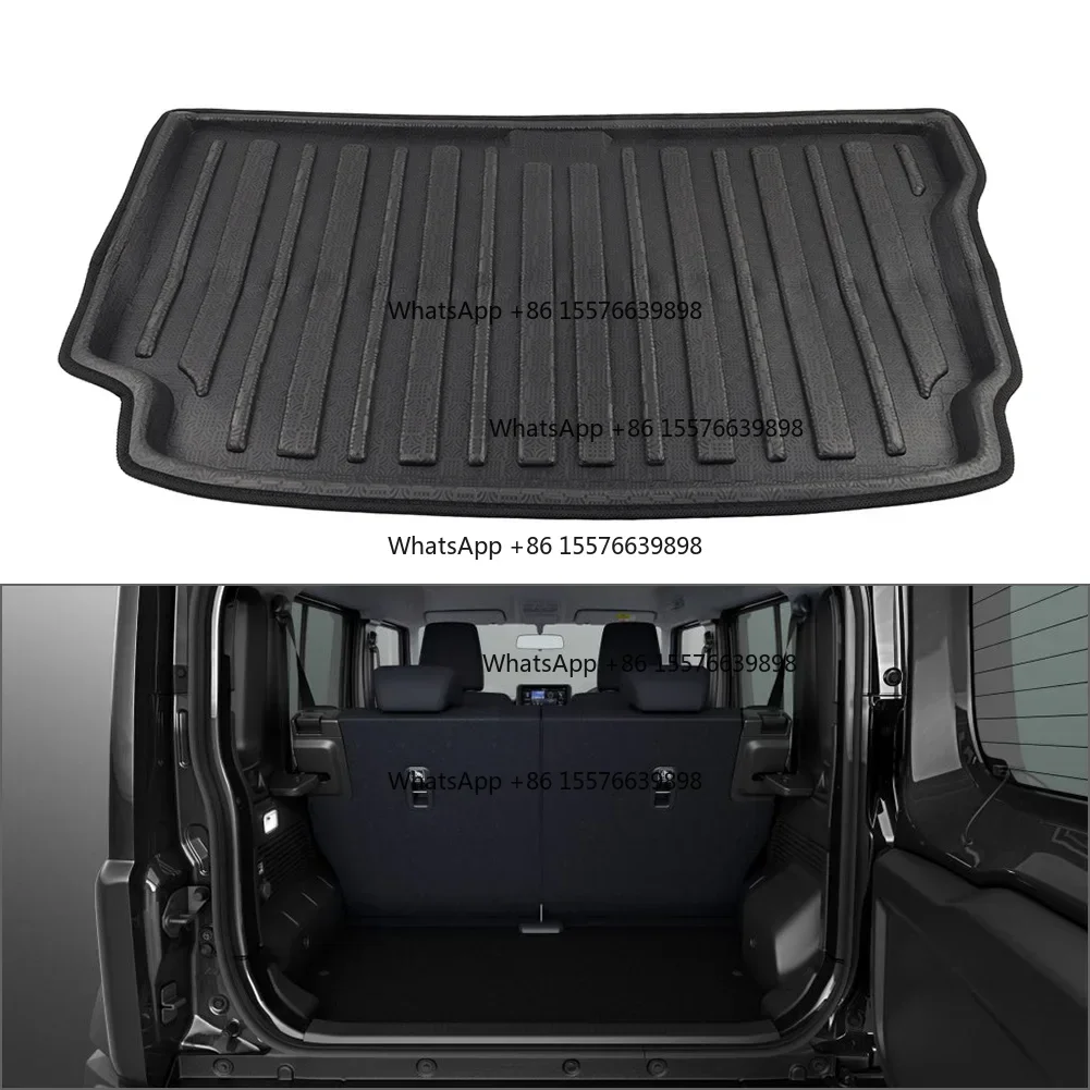 ZOCI-FOR 1 Pc Auto Rear Trunk Mat Cargo Floor Tray Boot Liner For Suzuki Jimny JB64 5-Door 2023 2024
