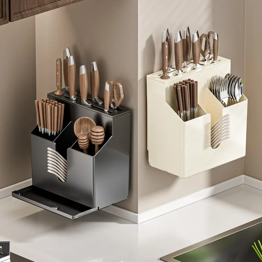 Multifunctional Knife Holder Dust-proof Nordic Simple Knife Holder Stylish Perfect Kitchen Dining Soporte Para Cuchillos LJ40