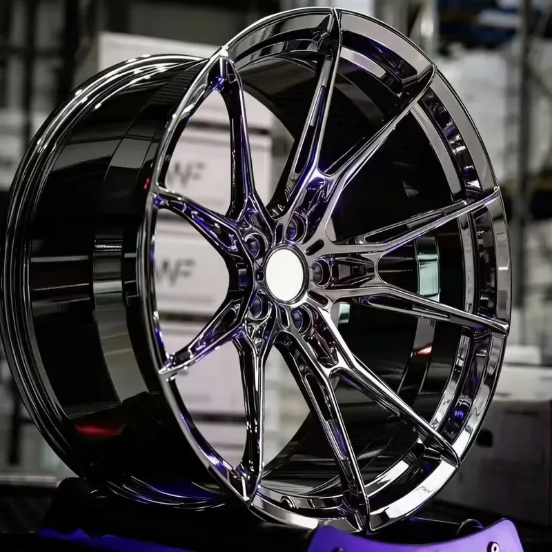 Hot Sale 18 19 20 21 22 24 Inch Chrome Custom Forged Wheels for GTR Jantes 5x114.3 5x120 5x112 4x100 4 pcs