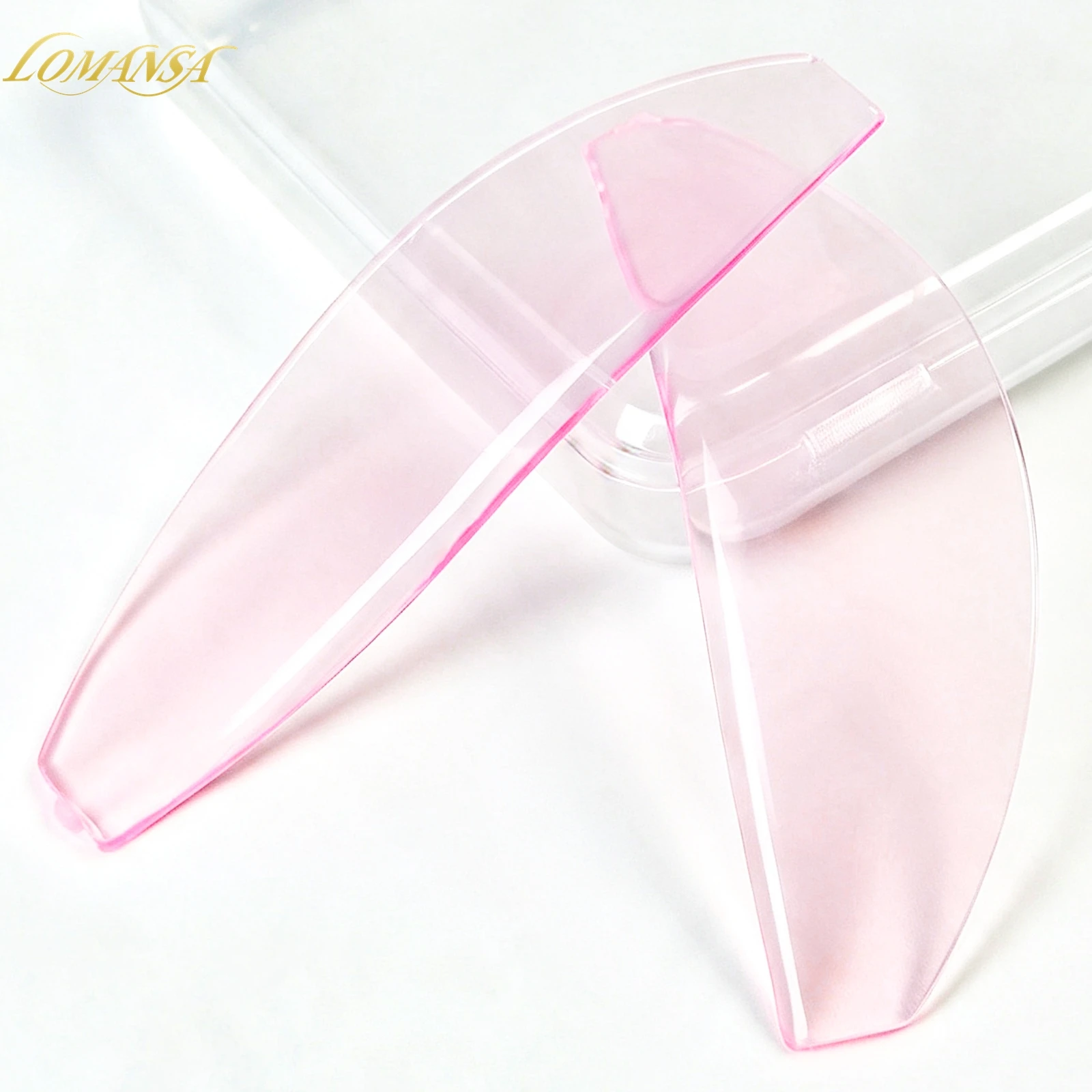 Lomansa Koreanisches Wimpernlifting-Schutzset, 4/8 Stück, selbstklebende Silikonstäbchen, wiederverwendbare Wimpernlifting-Pads zum Wimpernkrümmen und zur Dauerwellen-Laminierung. – Detail 10