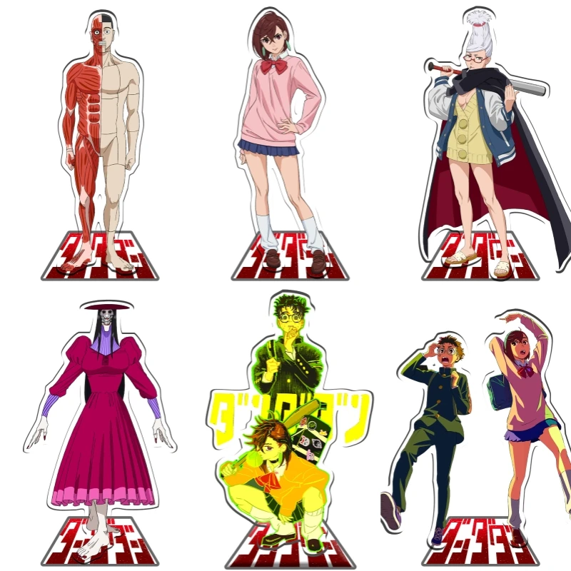 

Dandadan Anime Momo Acrylic Keychain Stand Model Plate Fans Gifts Figure Display Fashion Cosplay Ornaments Decoration 15cm