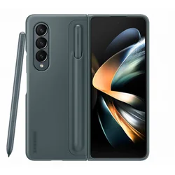 For Samsung Z Fold6 5 4 mobile phone case folding screen stand Pen slot 2 in 1 pen case film full cover protective Z Fold6 cover