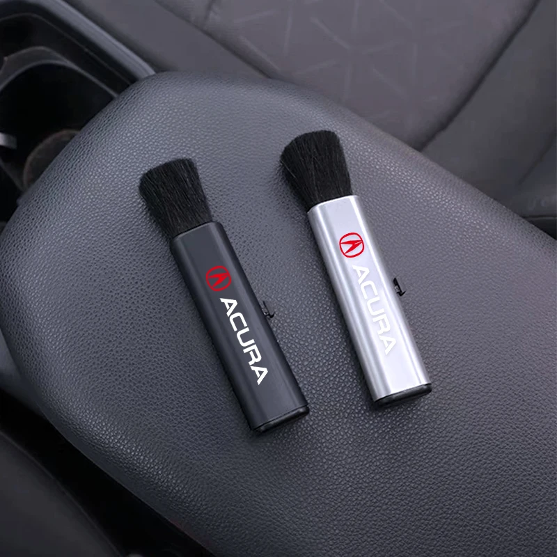 Выдвижная щетка для автомобиля, мягкая щетка для очистки вентиляционных отверстий центральной консоли для Acura Integra TL TLX ILX RL NSX ZDX MDX TSX RSX RLX