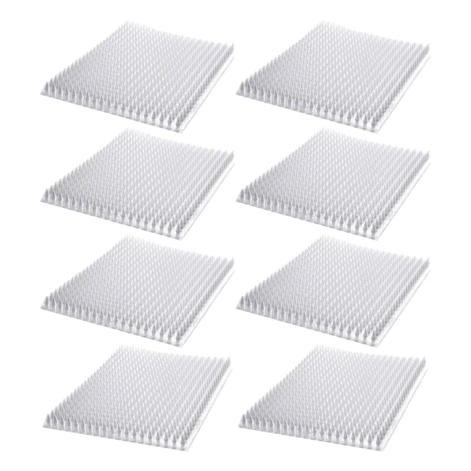8pcs Cat Scat Mat Anti-cat Pad Prickle Strips Indoor Dogs Kitten Pet Deterrent Garden Window Sofa Bed Repellent Accessories