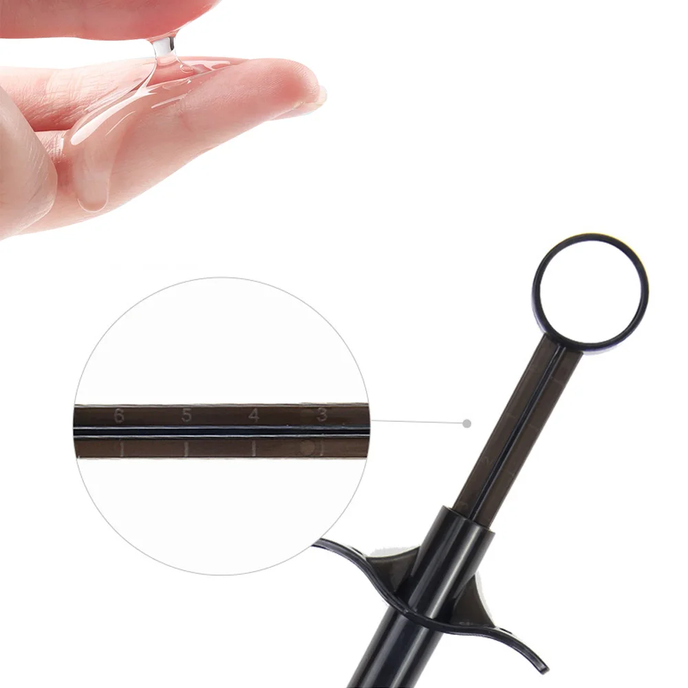 1PC Applicatore vaginale Lubrificante Iniettore Siringa Usa E Getta Anal Cavità Nasale Applicatore Lanciatore Butt Plug