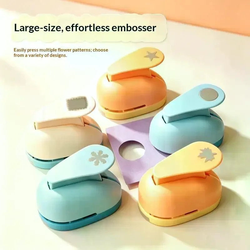 Flower Punch Furador 7.5 * 5 * 6cm Diy Paper Cut Eva Foam Maker Puncher Scrapbooking Labor Saving For Kid Hole Punch Embossing