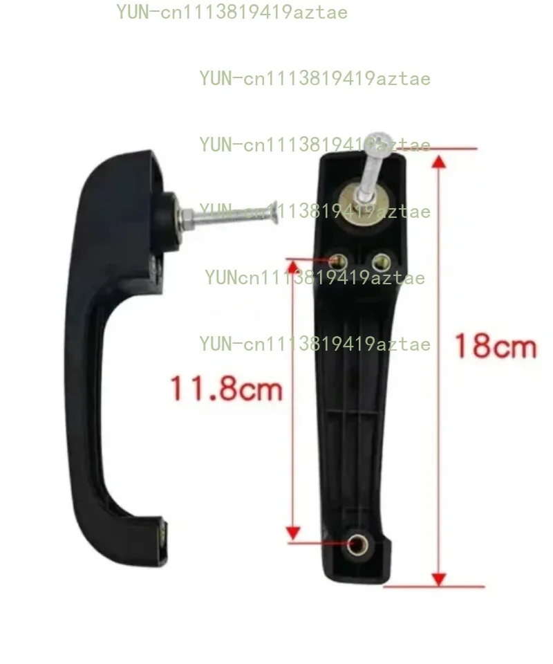 Forklift Gate Lock Handle Engineering Vehicle Tractor Harvester Door  with  Cylinder