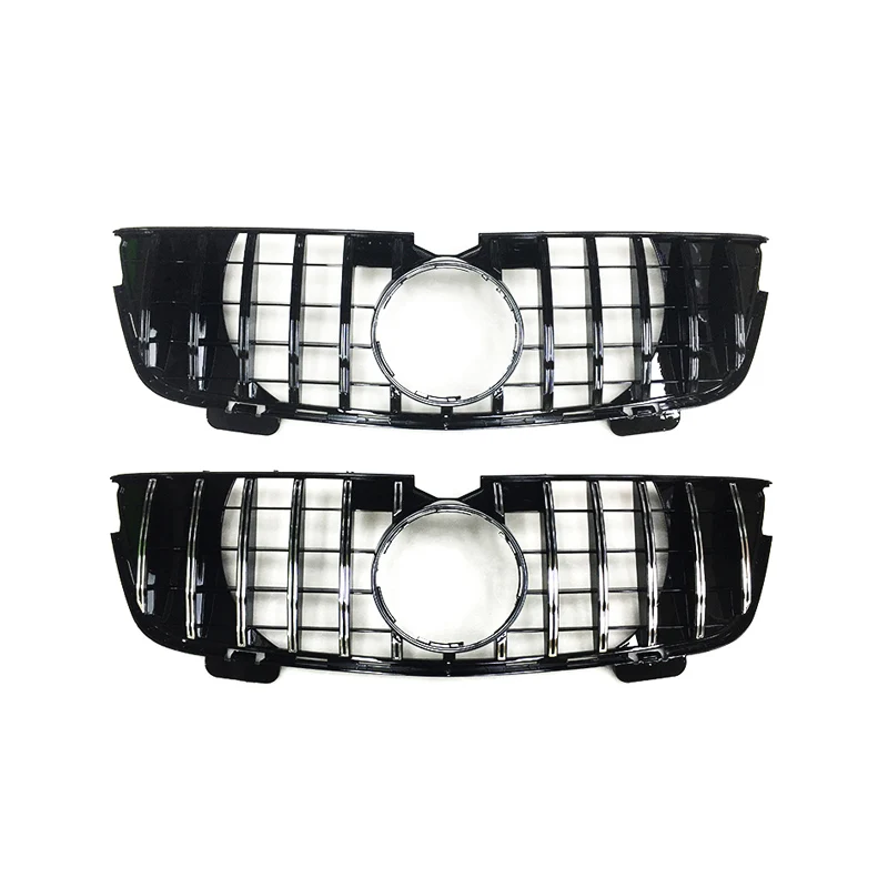 GL Class X164 GT Grille for  GL320 GL350 GL450 ABS Black/sliver GT Grill 2007 2008 2009