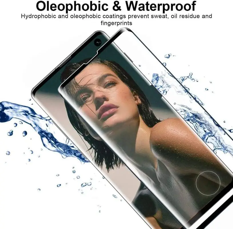 Suitable for Oppo Reno10 screen protector tempered glass, [5-piece set] high transparency [9H hardness] [no bubbles] screen temp