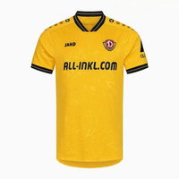 Best Football Kit of June 2025 Dynamo Dresden Jersey Short Sleeve 3Ds  T-Shirt Youth Kids Outdoor Sport Quick Drying Casual Tops