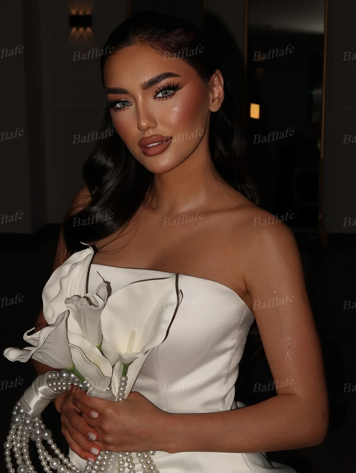 Bafftafe Zacht Satijn Mini Prom Jurken Aangepaste Vrouwen Bubble Homecoming Jurk Boven De Knie Verjaardag Formele Partij Jassen 2026