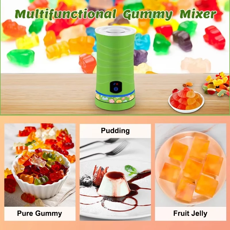 New Arrival Electric Herb Oil Gummy Mixer Magic Candy Gummies Mixer Homemade Heathly DIY Candy Pudding Maker Machine