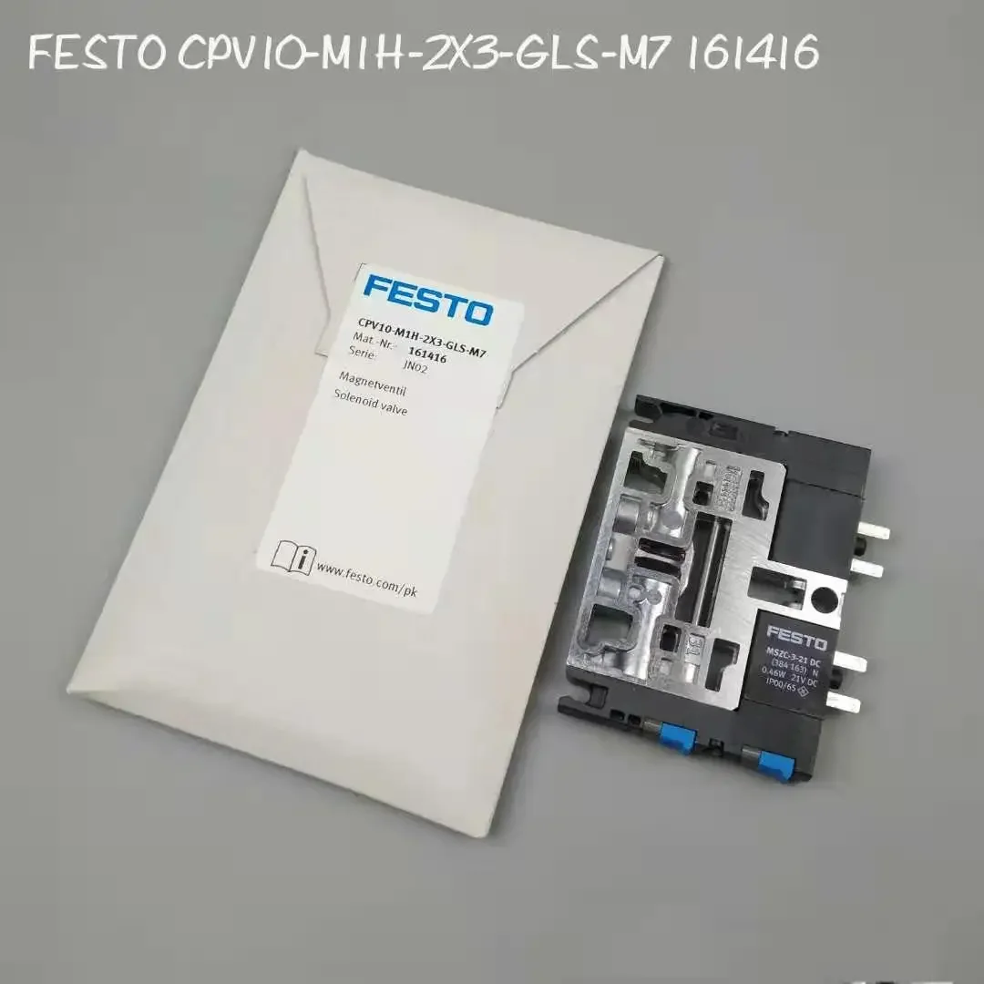 Solenoid valve FESTO CPV10-M1H-5LS-M7 161414 CPV10-M1H-5JS-M7 161415 CPV10-M1H-2X3-GLS-M7 161416 CPV10-M1H-2X3-OLS-M7 161417