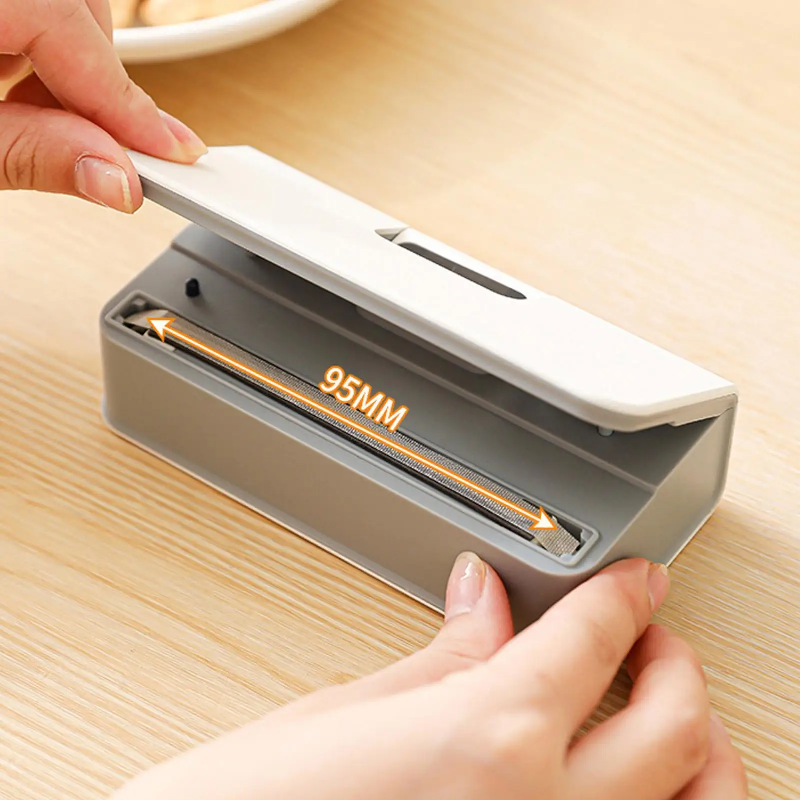 Magnetic Bag Sealing Machine 6-Levels Magnetic Food Resealer Tool Portable Food Sealing Machine for Snack Chips Sandwich Kitchen view 4