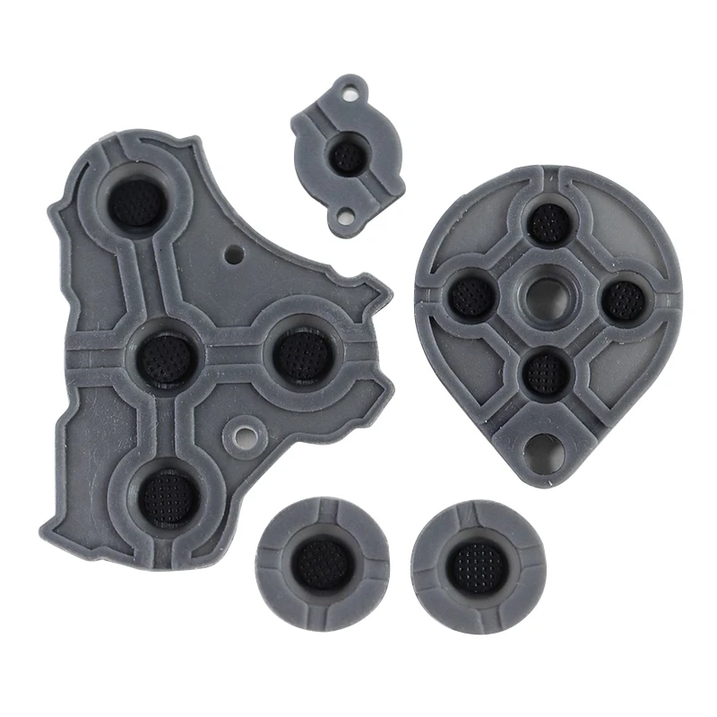 

Conductive Rubber Pads Replace Parts For NGC Console Gamepad Silicone Conductive Button Pads Repair