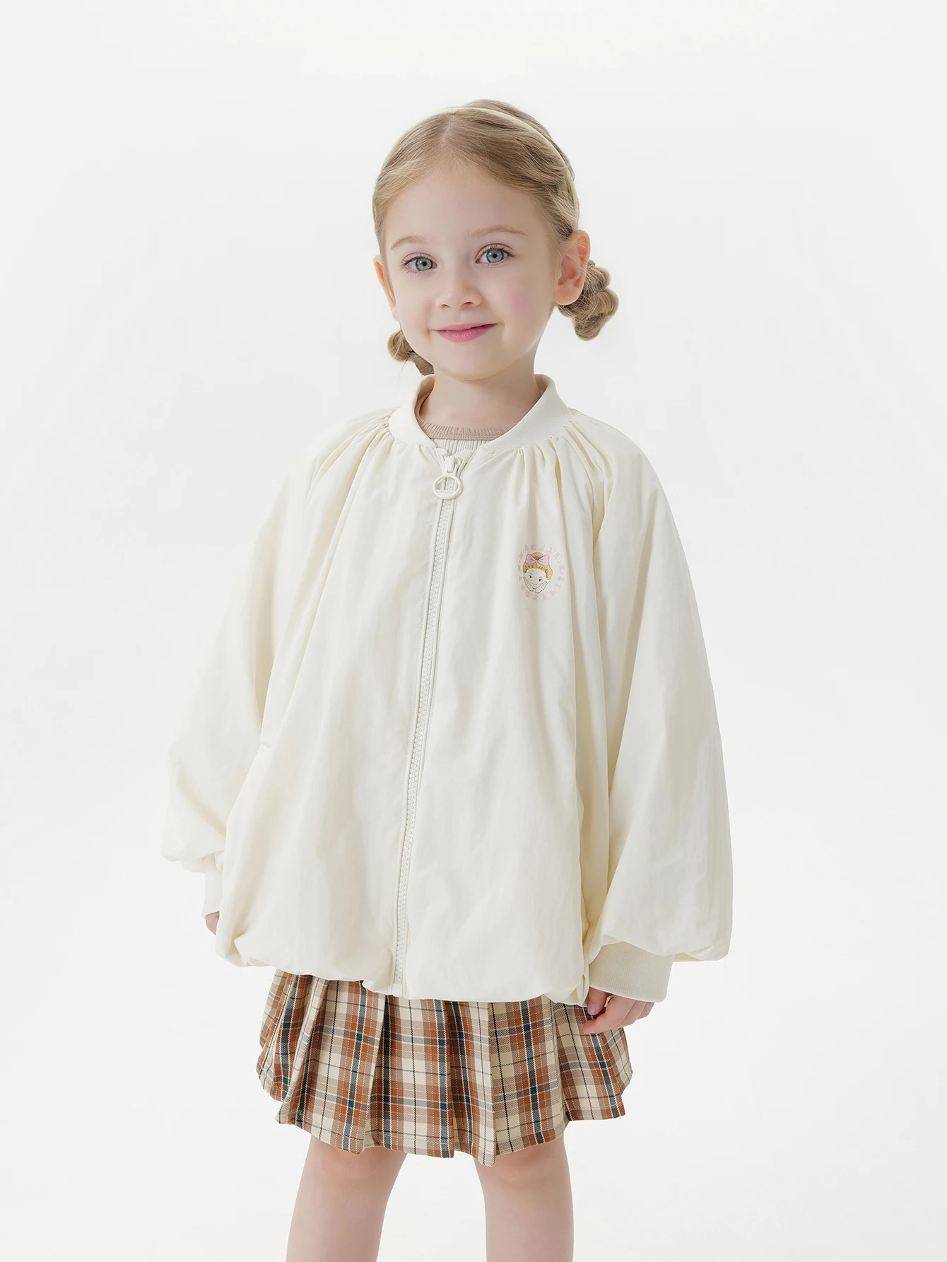 

MARC & JANIE Toddler Girl Waterproof Soft Tulip Hem Padded Bud Shape Jacket Outwear 551567