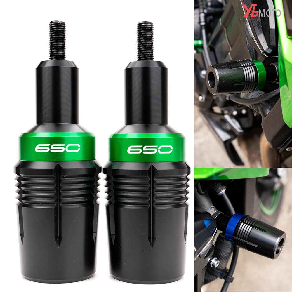 For Kawasaki Ninja 650 Z650 Z650RS 2017-2024 2023 Motorcycle Accessories Frame Sliders Falling Crash Protection ninja650   Z 650