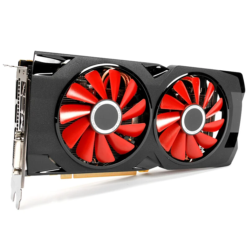 XFX 95% 중고 그래픽 카드, AMD RX570, 8GB GPU, 신제품