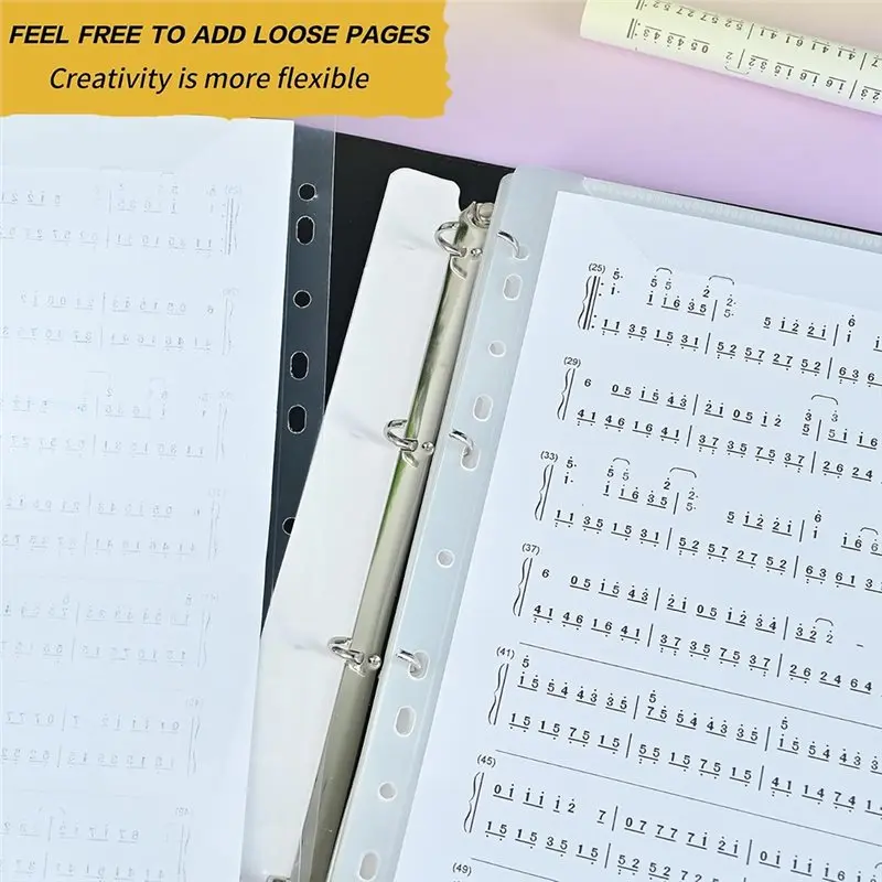 Dropship-Choir Holder For Letter Size Music Writable 40-Page Choir Folder
