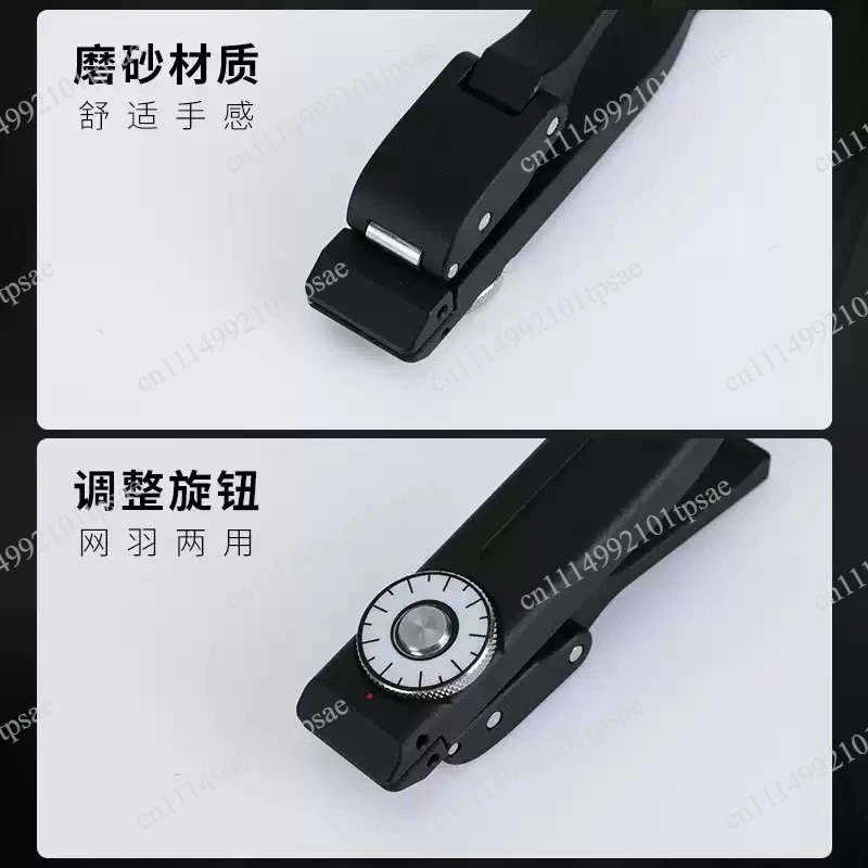 New badminton machine threading tool starting fixture badminton accessories ratchet anti reverse 1 piece