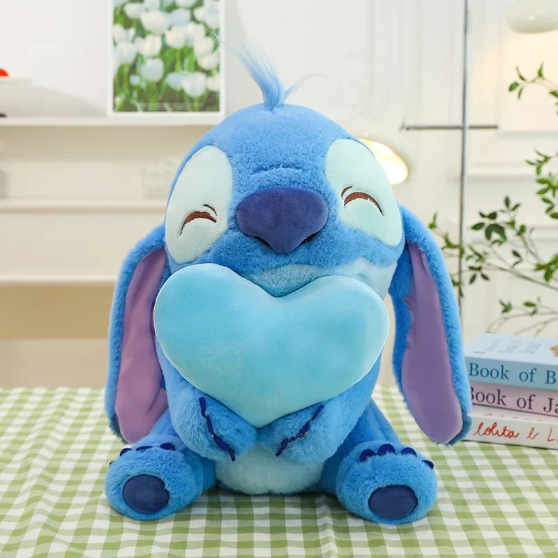 Lilo & Stitch Bonecas de pelúcia fofas de desenho animado, brinquedos kawaii anime macio, travesseiro de pelúcia, brinquedos apaziguar, presente de aniversário para meninos e meninas