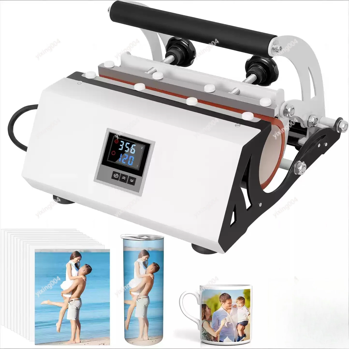 Cup Heat Transfer Press Machine Portable Sublimation Heat Press For Mugs Tumblers