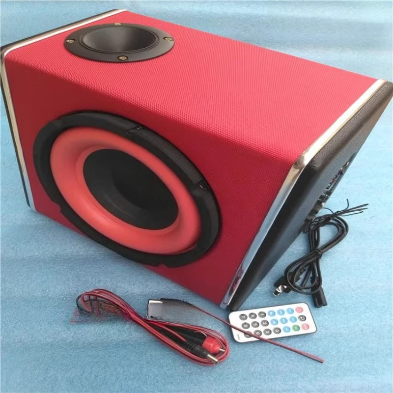 مضخم صوت للسيارة 8 بوصة 880 وات 12V220V24V مضخم صوت نشط وراديو بلوتوث للسيارة #3