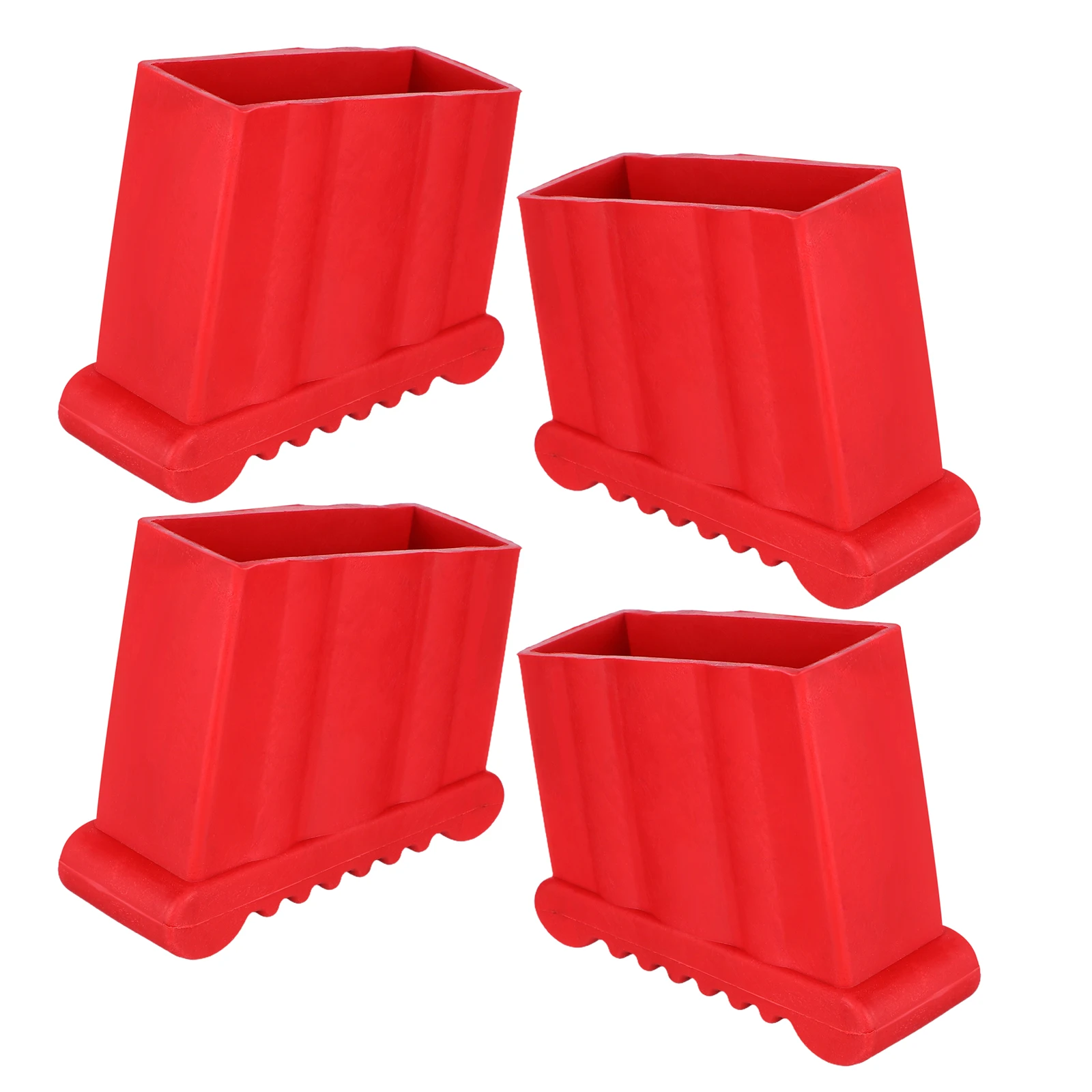 

4Pcs Ladder Foot Sleeves Plastic Feet Mat Replacement Non Skid Ladder Pads for Home Workshop Safety Use Non Slip Foot Pads
