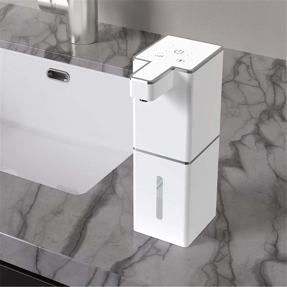 Automatic Sensor Foam Distributor 4 Gears Regulable Rechargeable Soap Dispenser Touchless Wall mount Inductive Liquid Generator