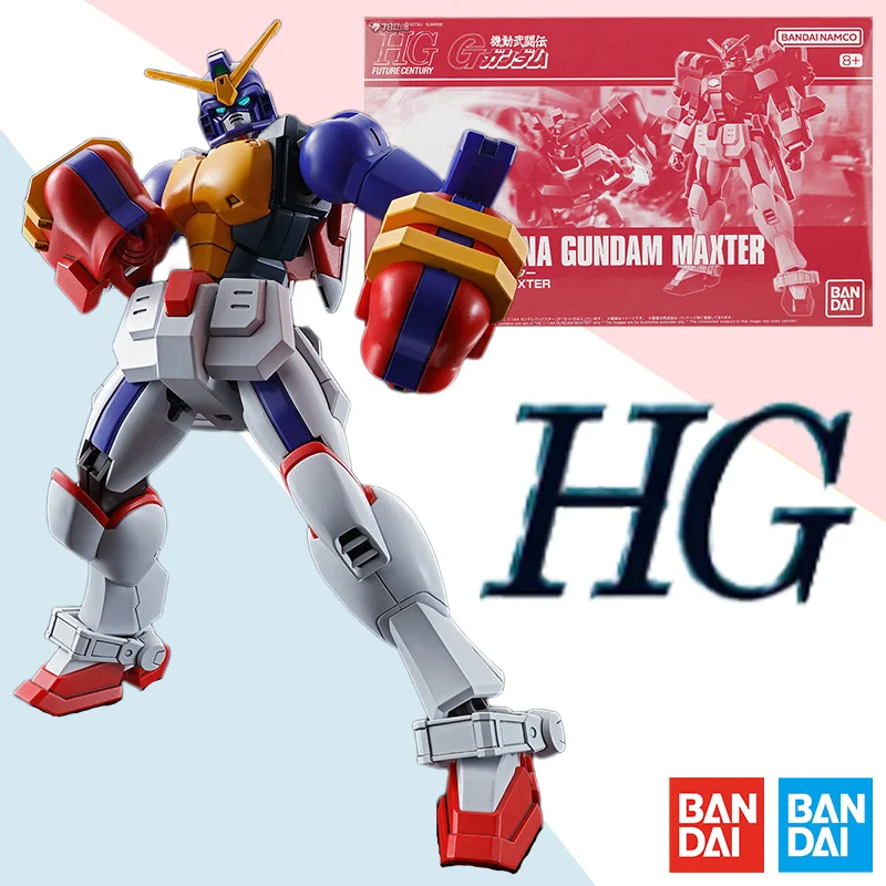 

BANDAI Original HGUC 1/144 Anime Mobile Suit GF13-006NA GUNDAM MAXTER PB Limited Model Assembly Kit Action Figure Toy Gifts