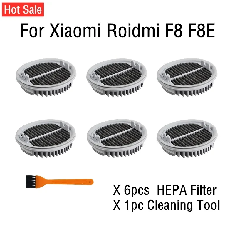 

Hepa-фильтр для Xiaomi Roidmi Wireless F8, умный ручной пылесос, сменный эффективный фильтр Hepa, детали XCQLX01RM