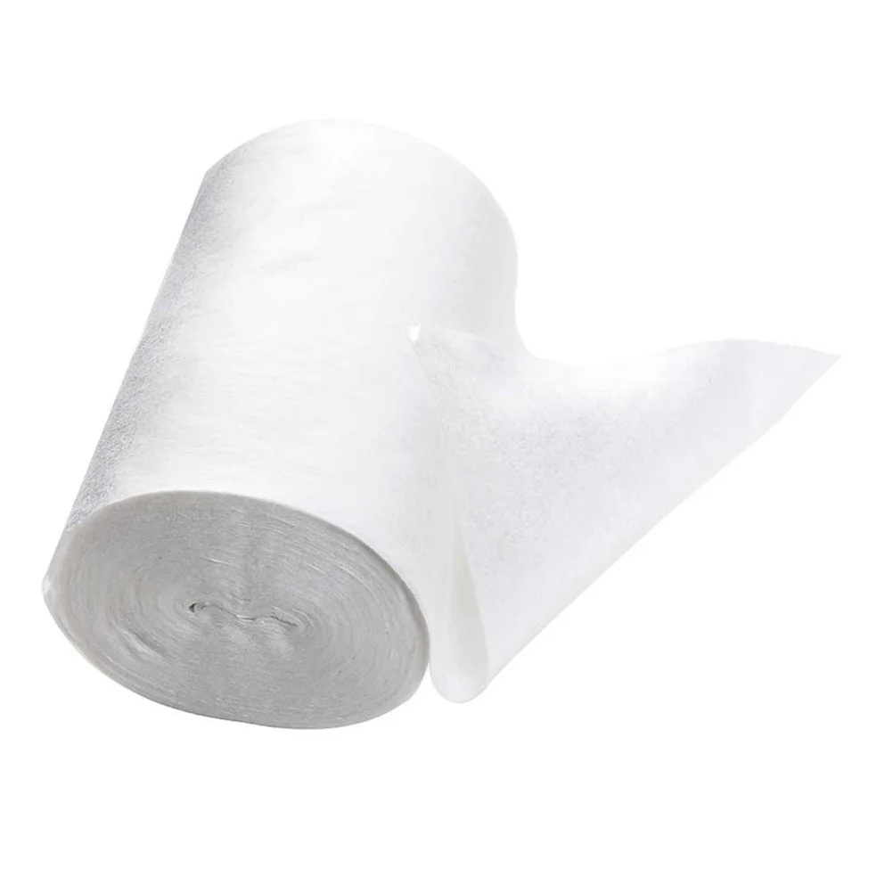 1 لفة 100 ورقة من ألياف الخيزران وسادة حفاضات الأطفال قابلة للتحلل البيولوجي بطانات قماش سهلة التخلص من الماء الشتوي الدافئ