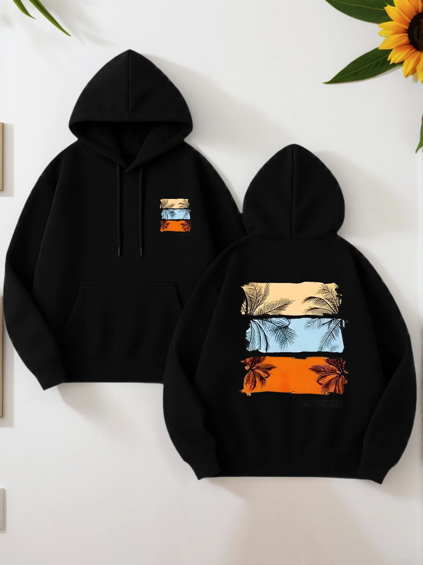 

Graphic Hoodie Men, Oversized Casual Pullover with Teacher - Themed Print, Soft Fabric, For Everyday Wear