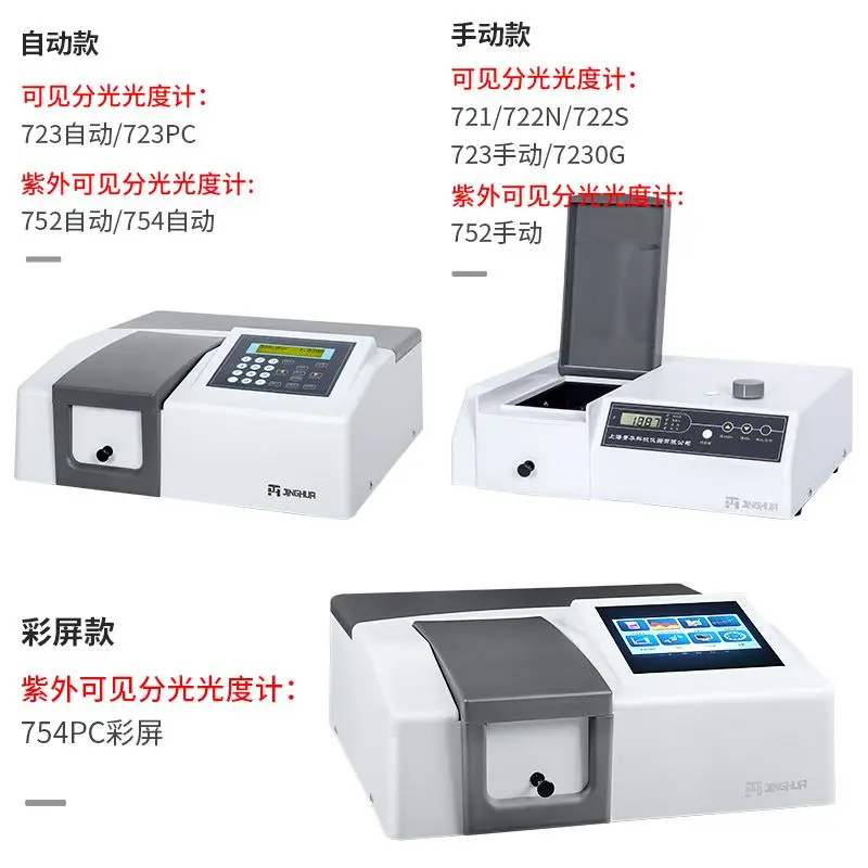 UV Visible Spectrophotometer Laboratory 721/752N/7230G/754 Spectral Analyzer