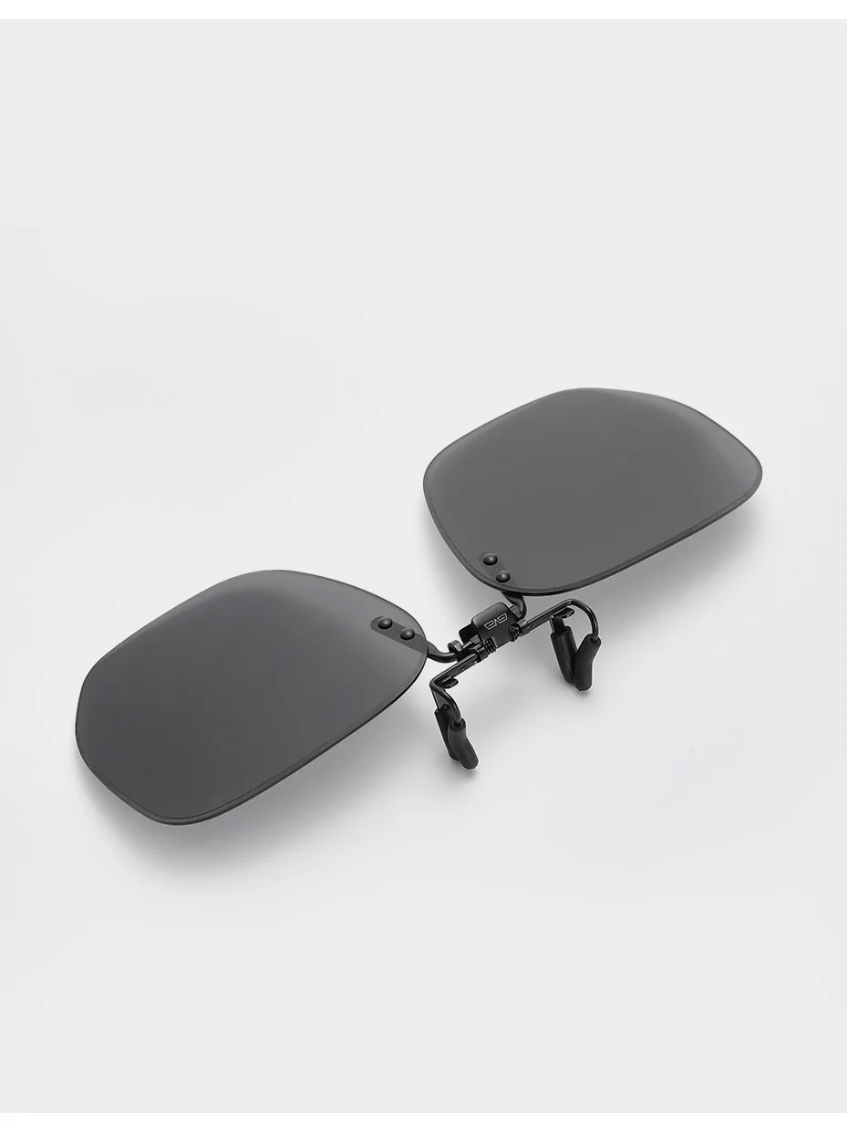 CAPONI neue Sonnenbrille Clip für Männer quadratisch polarisierte photo chrome Brille Clip aufgeklappt schützen Augen Licht Clip am Rahmen bs1103 – Detail 15