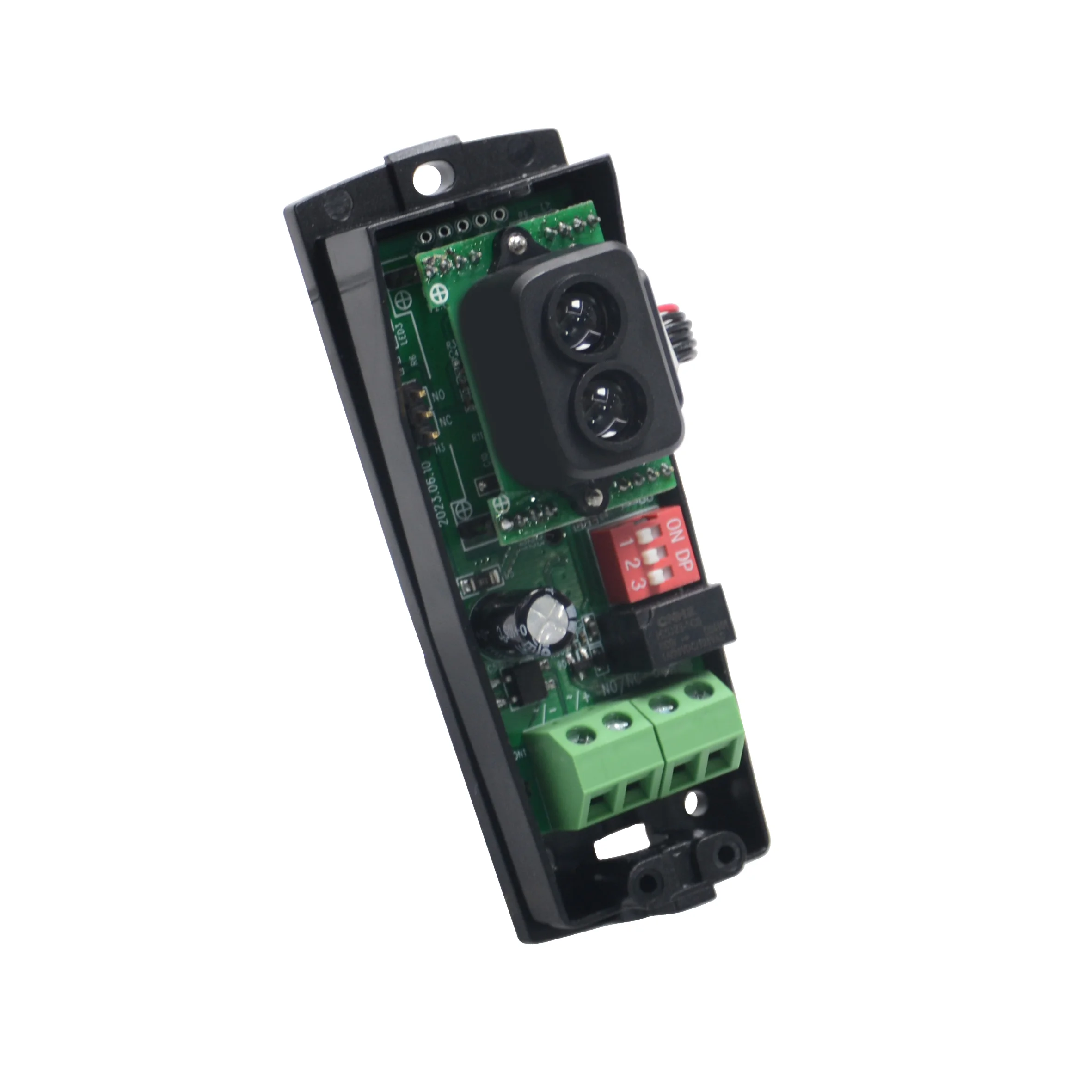 مستشعر الخلايا الكهروضوئية بالأشعة تحت الحمراء AC9-24V DC12-24V ليزر عاكس نشط مستشعر التسلل بالأشعة تحت الحمراء مستشعر شعاع للباب المنزلق